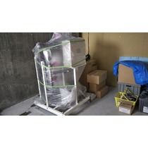 盛岡の新築物件、ろ過器を分解搬入・組立を実施